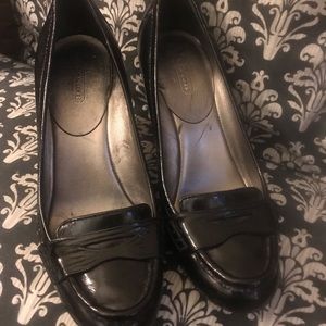 *SOLD* Black coach business shoes!!!